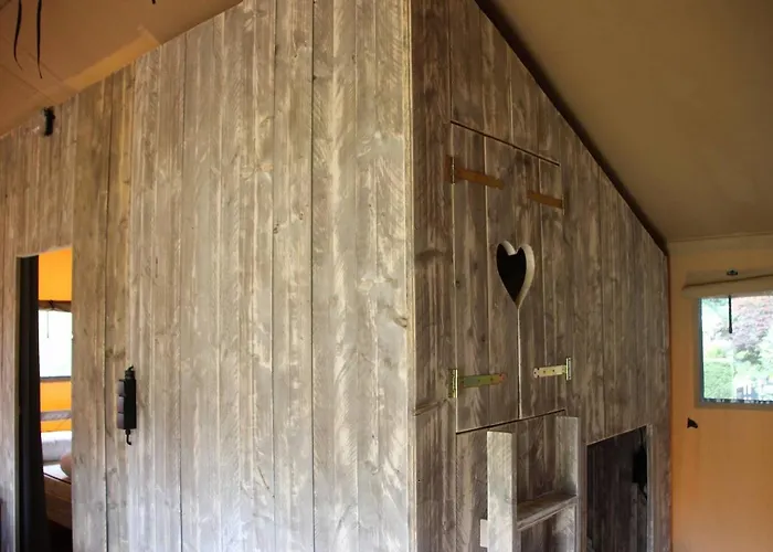 Tente de luxe Veluwe Buitenverblijf Op De Glamping Voor 6 Personen Ll55 *