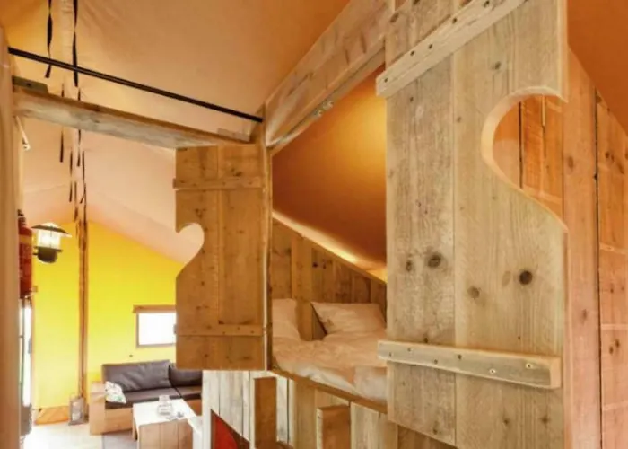 Veluwe Buitenverblijf Op De Glamping Voor 6 Personen Ll55 Tente de luxe Putten