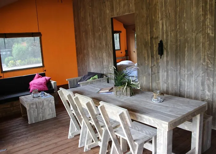 Veluwe Buitenverblijf Op De Glamping Voor 6 Personen Ll55 Tente de luxe *