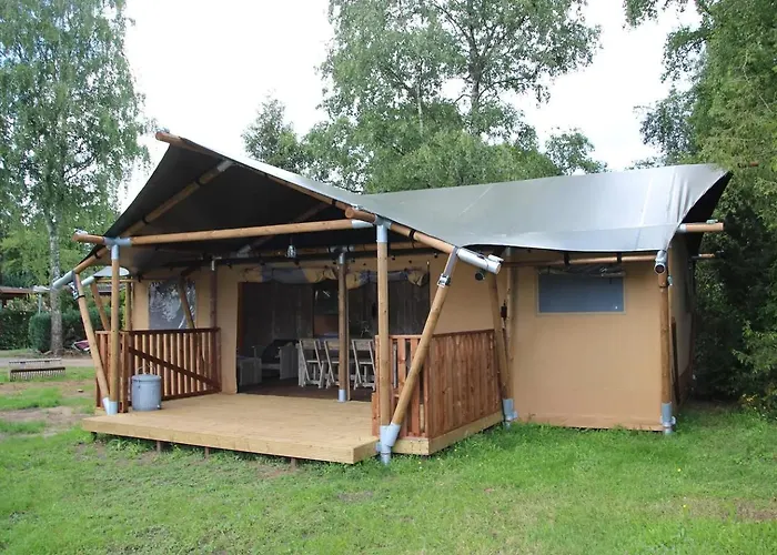 Veluwe Buitenverblijf Op De Glamping Voor 6 Personen Ll55 Tente de luxe Putten