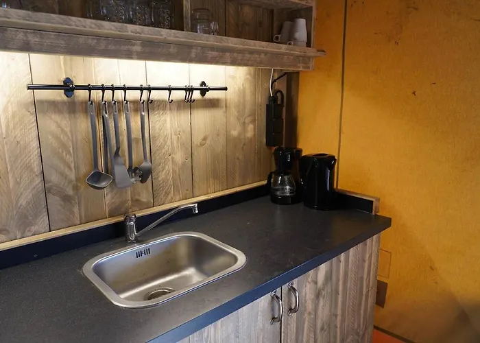 Роскошный шатер Veluwe Buitenverblijf Op De Glamping Voor 6 Personen Ll55 *